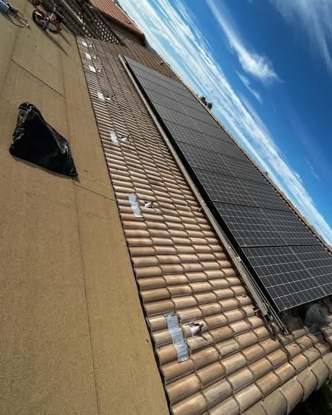 Completed rooftop install